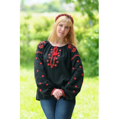 Embroidered blouse "Olvia: tree of life"